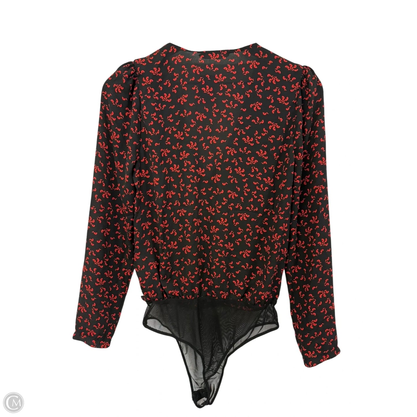 Bodysuit By Lush In Black & Red, Size: S