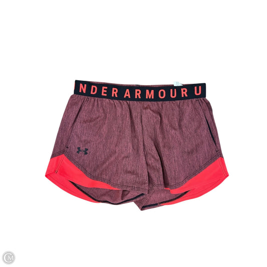 Athletic Shorts By Under Armour In Red, Size: S