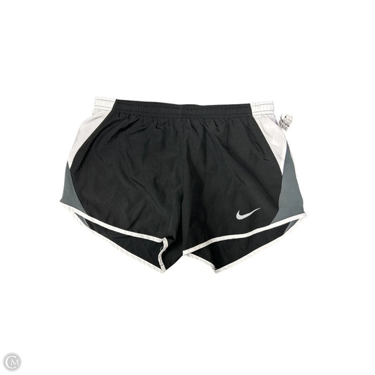 Athletic Shorts By Nike Apparel In Black & White, Size: S