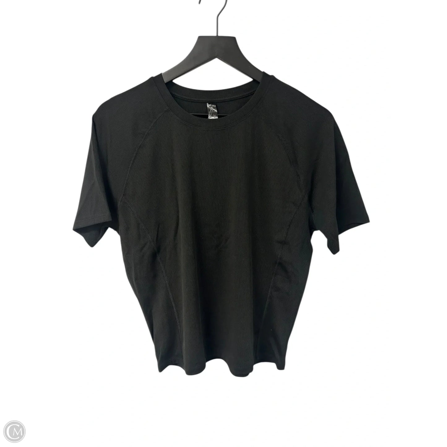 Athletic Top Short Sleeve By Kyodan In Black, Size: Xl