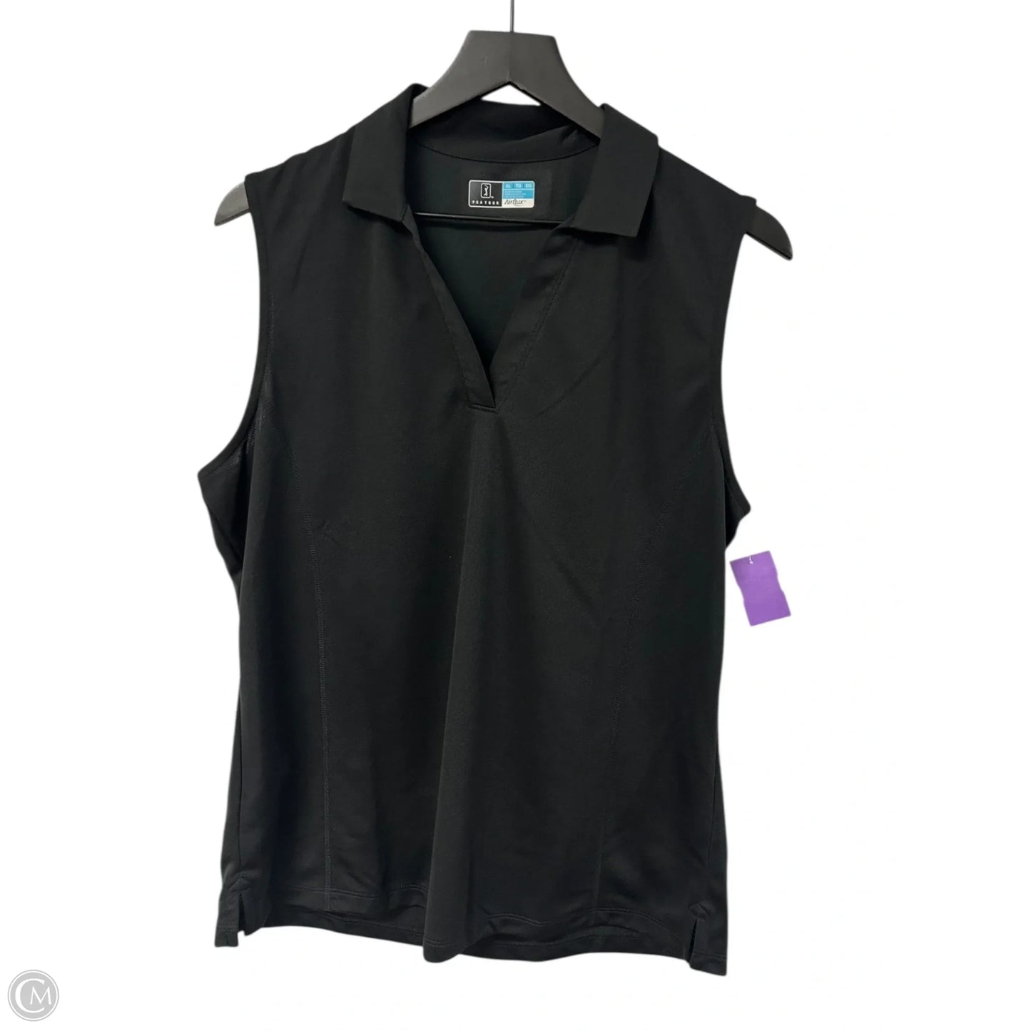 Athletic Tank Top By Clothes Mentor In Black, Size: Xl