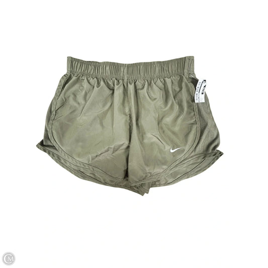 Athletic Shorts By Nike Apparel In Green, Size: M