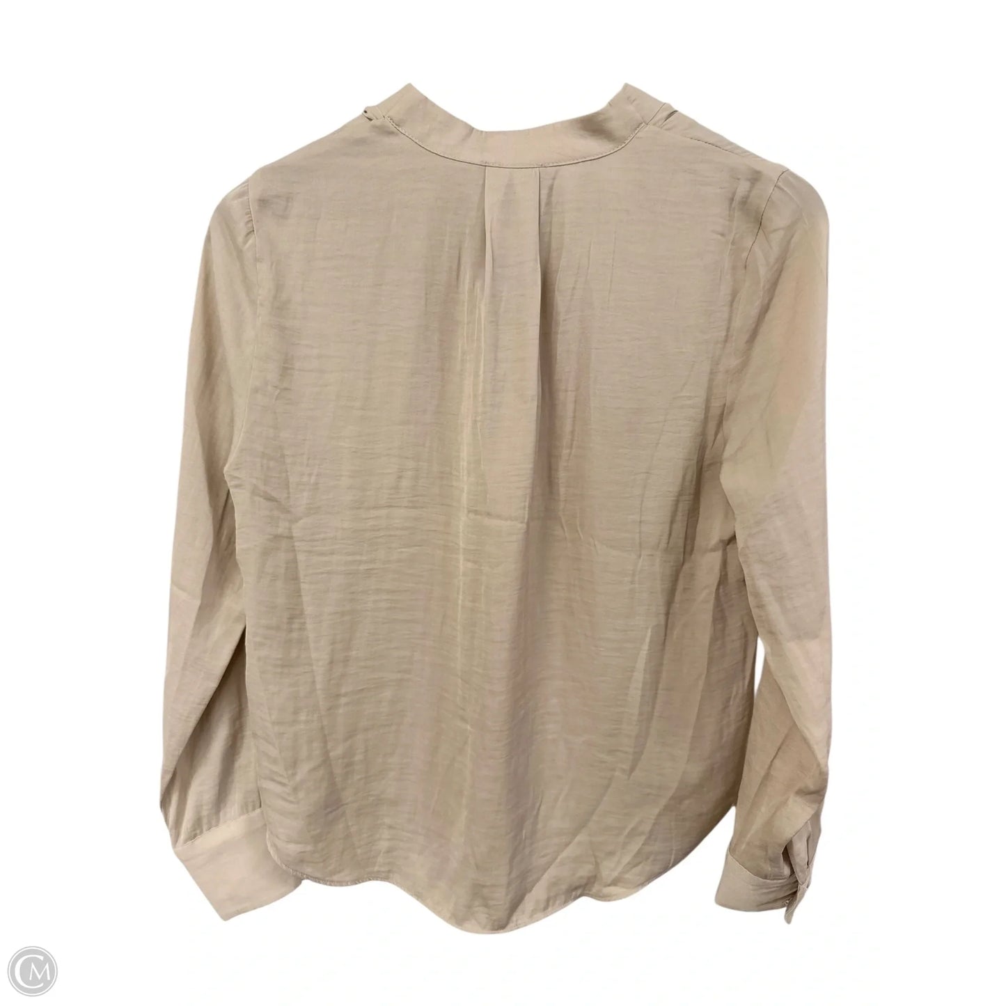 Top Long Sleeve By Rachel Roy In Cream, Size: Xs