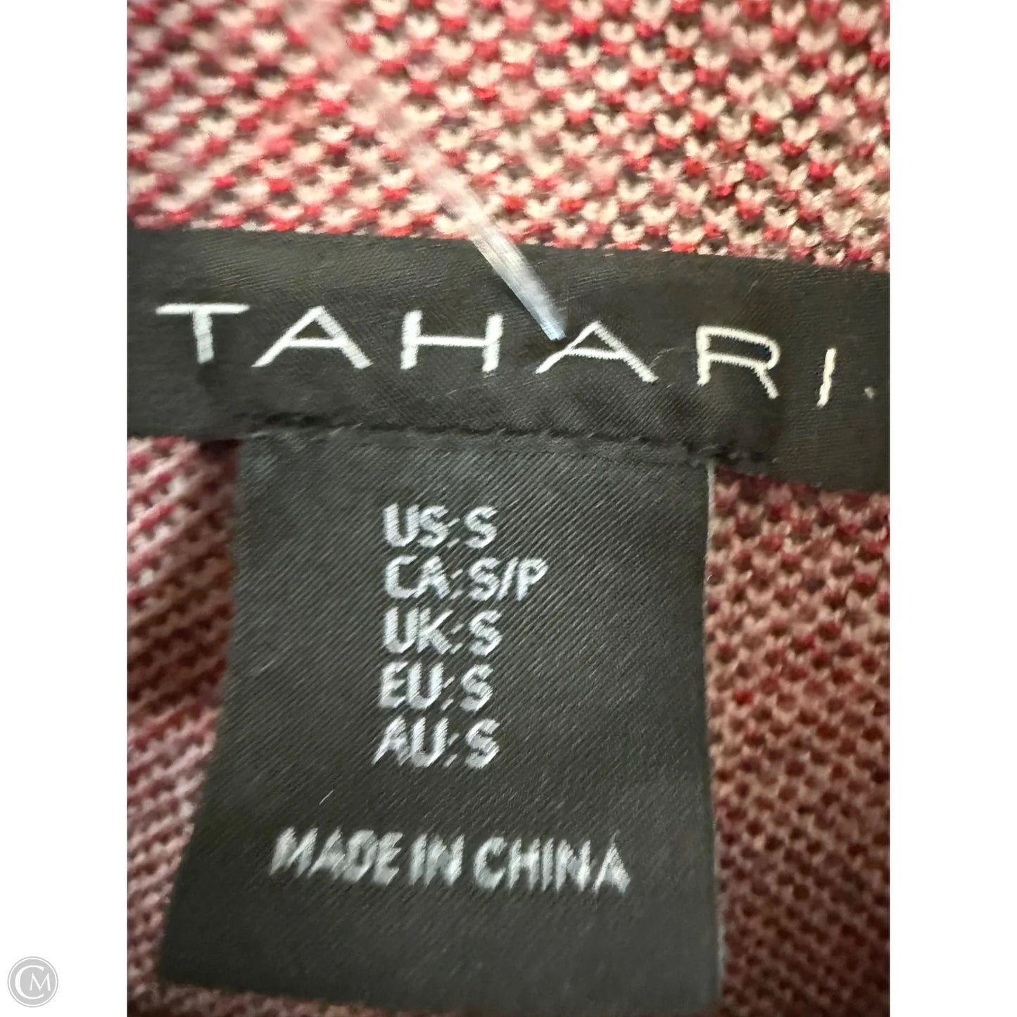 Top Long Sleeve By T Tahari In Multi-colored, Size: S