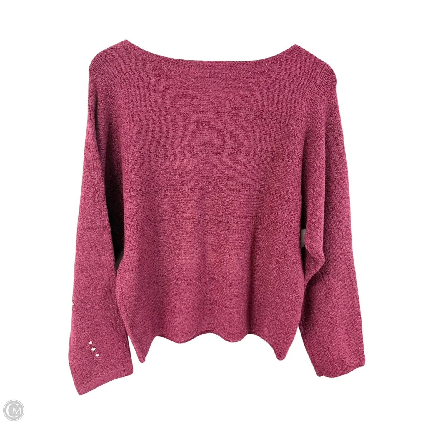Sweater By Liz Claiborne In Purple, Size: Xs