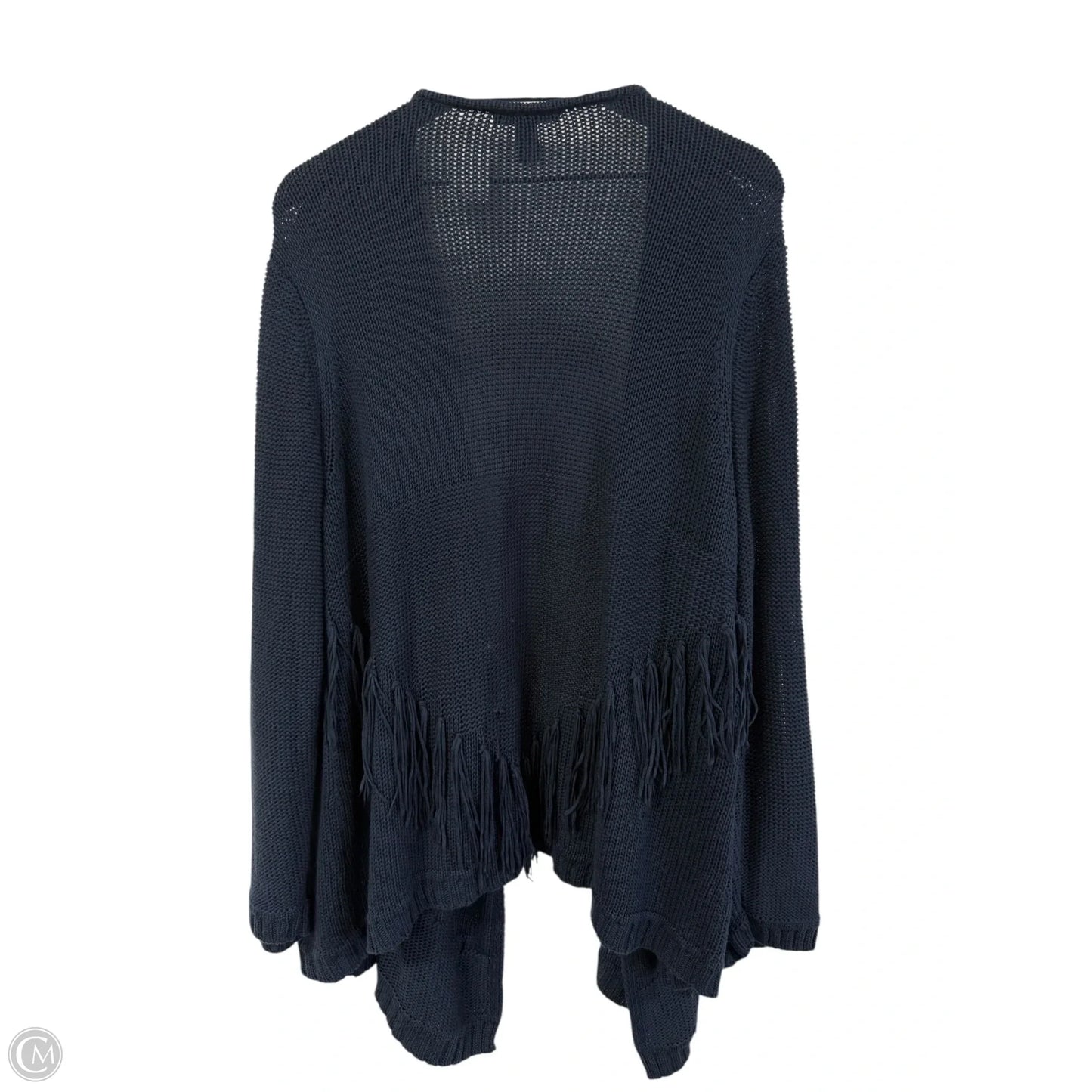 Sweater Cardigan By Inc In Navy, Size: 3x