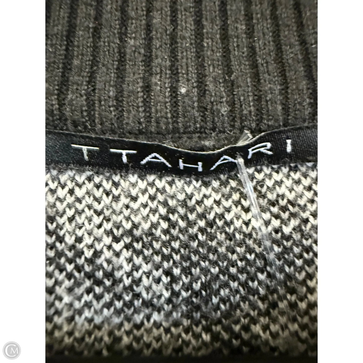 Sweater By T Tahari In Black & White, Size: M