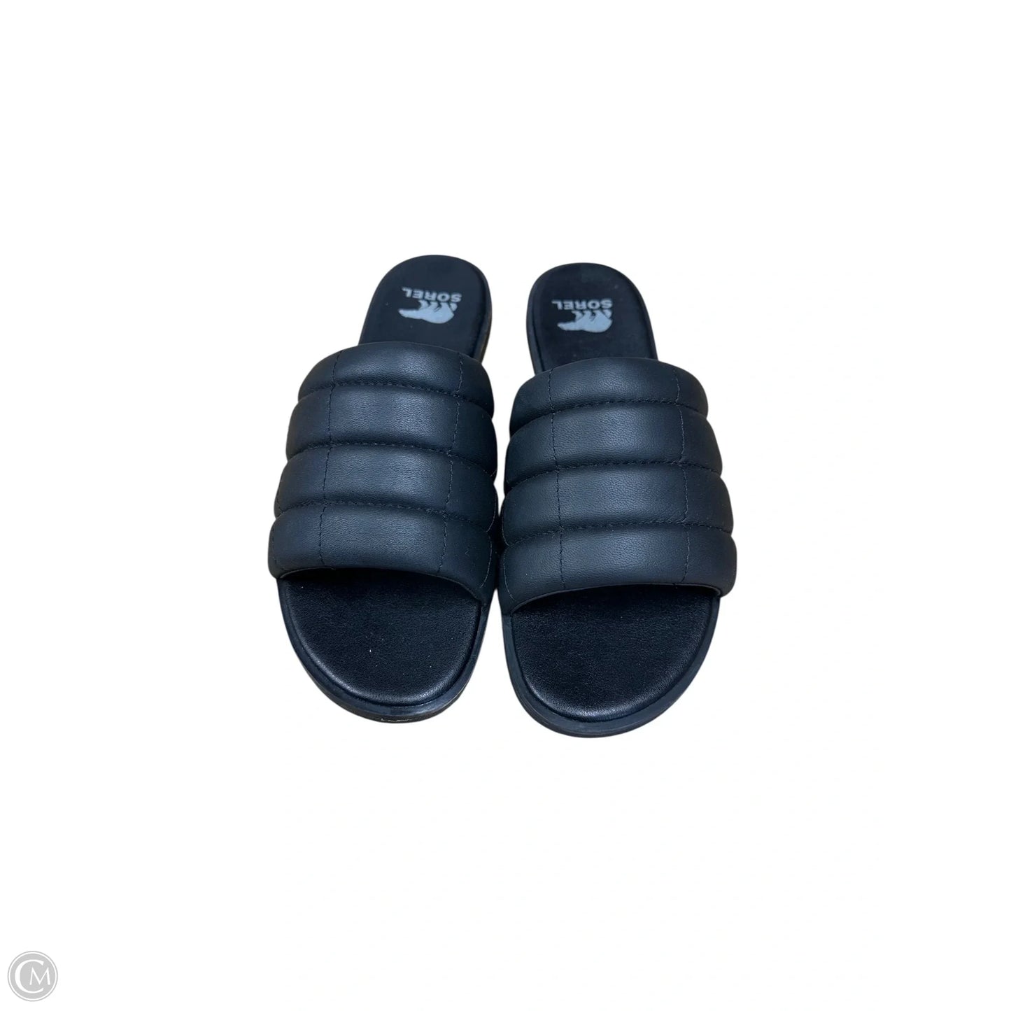 Sandals Flats By Sorel In Black, Size: 7