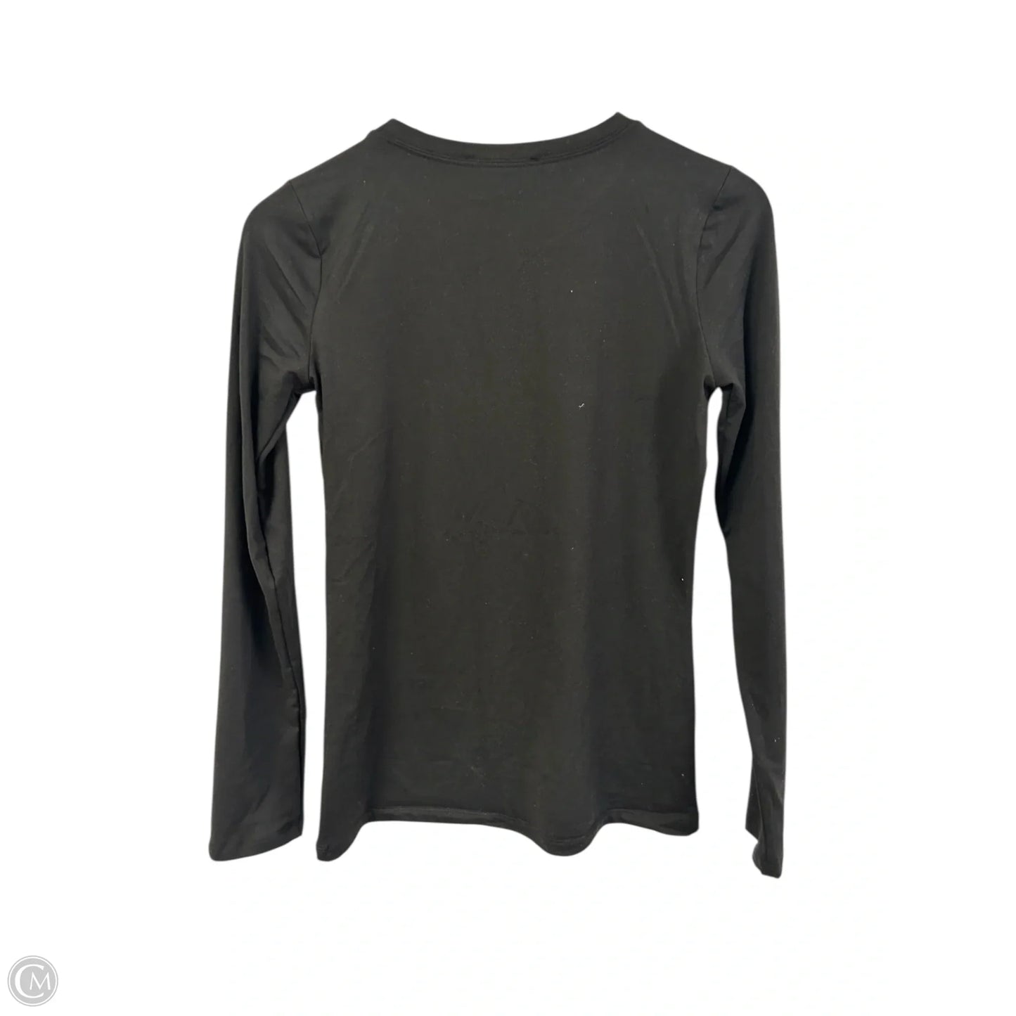 Top Long Sleeve Basic By Zenana Outfitters In Black, Size: S