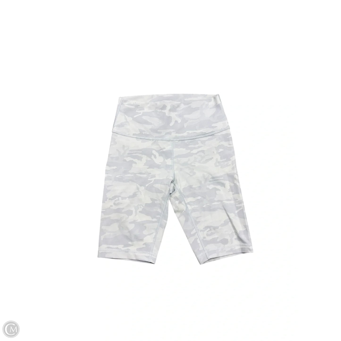 Athletic Shorts By Lululemon In Camouflage Print, Size: 8