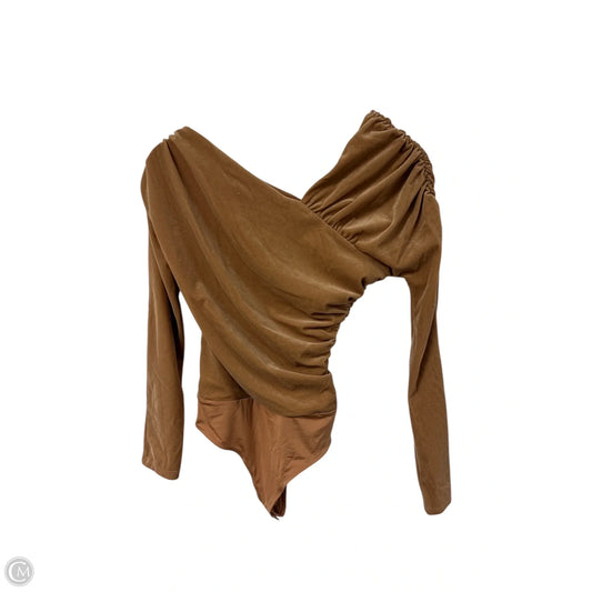 Bodysuit By Express In Brown, Size: S