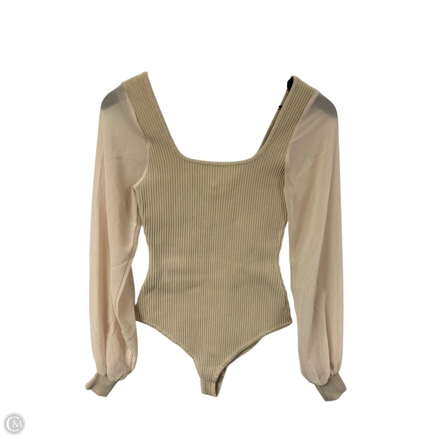 Bodysuit By Debut In Tan, Size: S