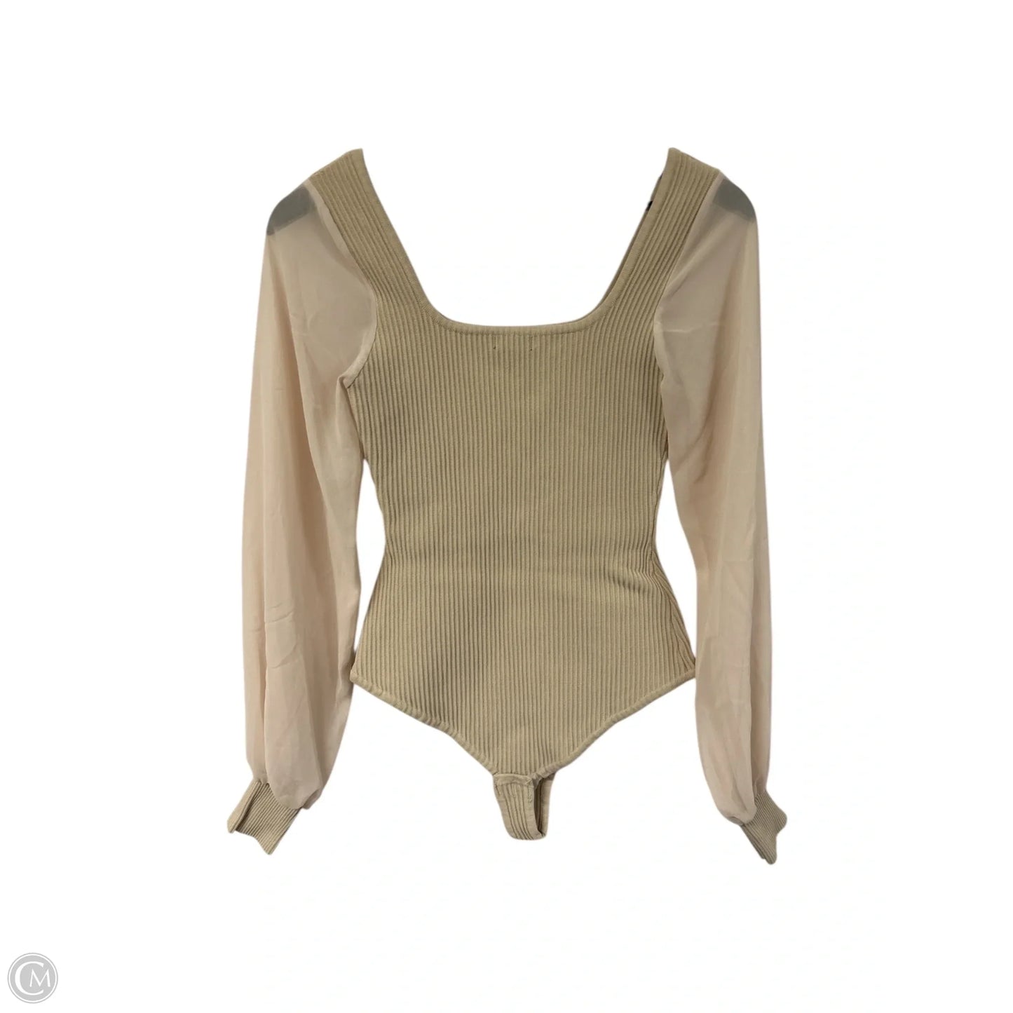 Bodysuit By Debut In Tan, Size: S