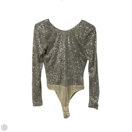 Bodysuit By Lulus In Gold, Size: S