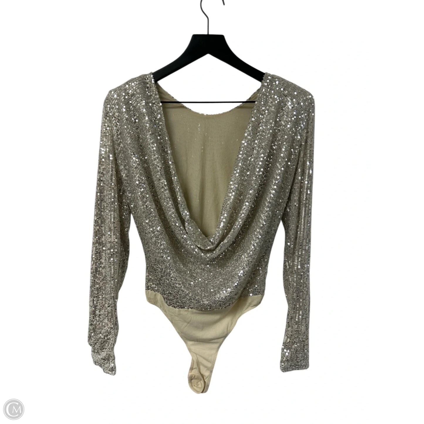 Bodysuit By Lulus In Gold, Size: S