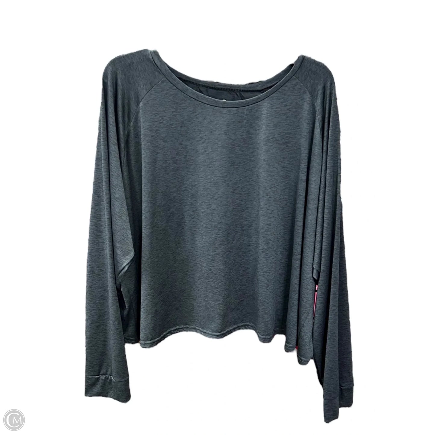 Athletic Top Long Sleeve Crewneck By Clothes Mentor In Black, Size: 3x