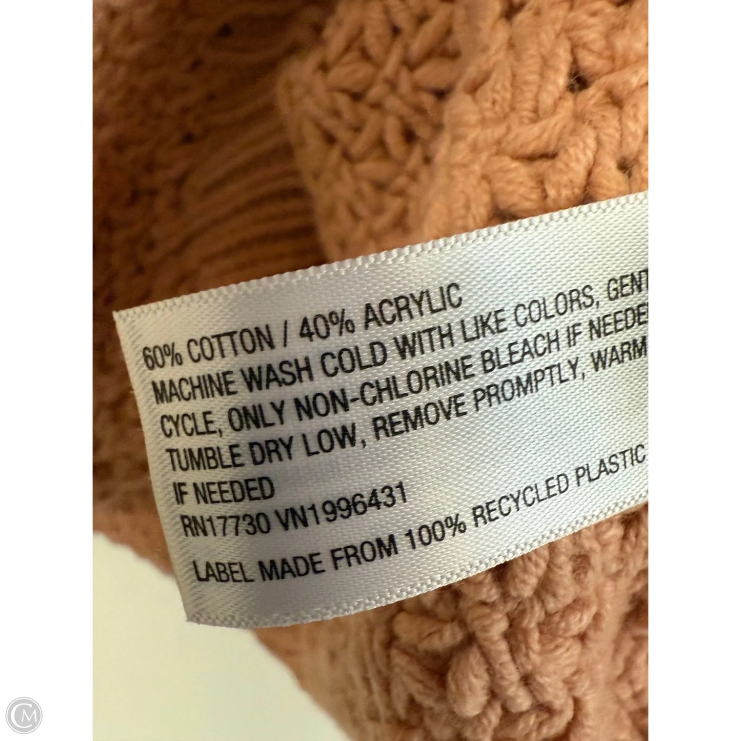 Sweater By Universal Thread In Peach, Size: Xs