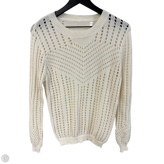 Sweater By Cmf In Cream, Size: S