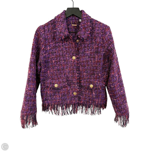 Jacket Other By Chicos In Pink & Purple, Size: S