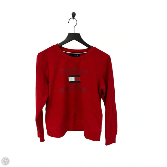Sweatshirt Crewneck By Tommy Hilfiger In Red, Size: S