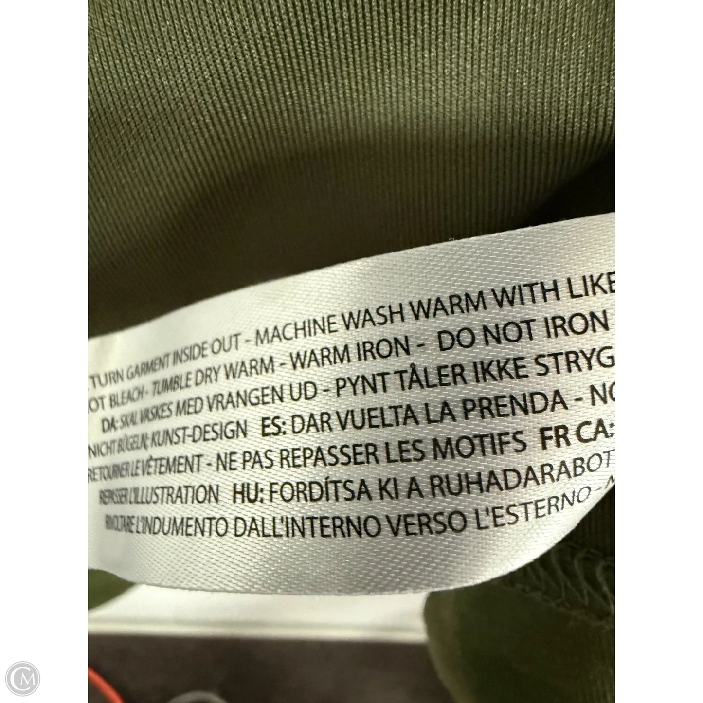 Sweatshirt Hoodie By Ariat In Green, Size: M