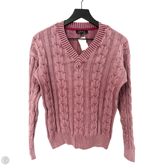 Sweater By Charlie B In Pink, Size: M