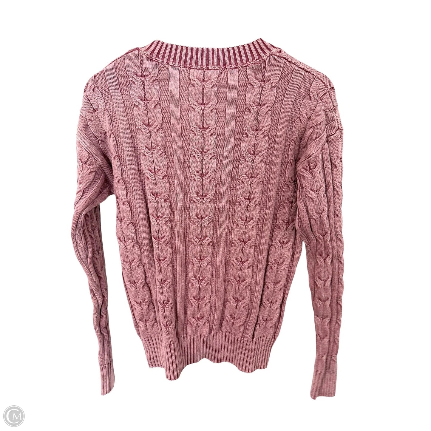 Sweater By Charlie B In Pink, Size: M