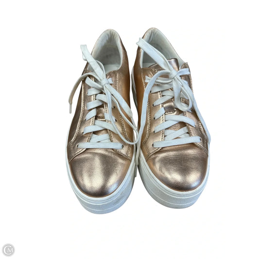 Shoes Sneakers Platform By Cmc In Gold, Size: 6.5