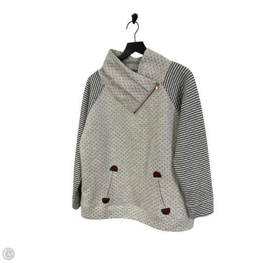 Sweatshirt Collar By Maurices In Green & Grey, Size: Xl