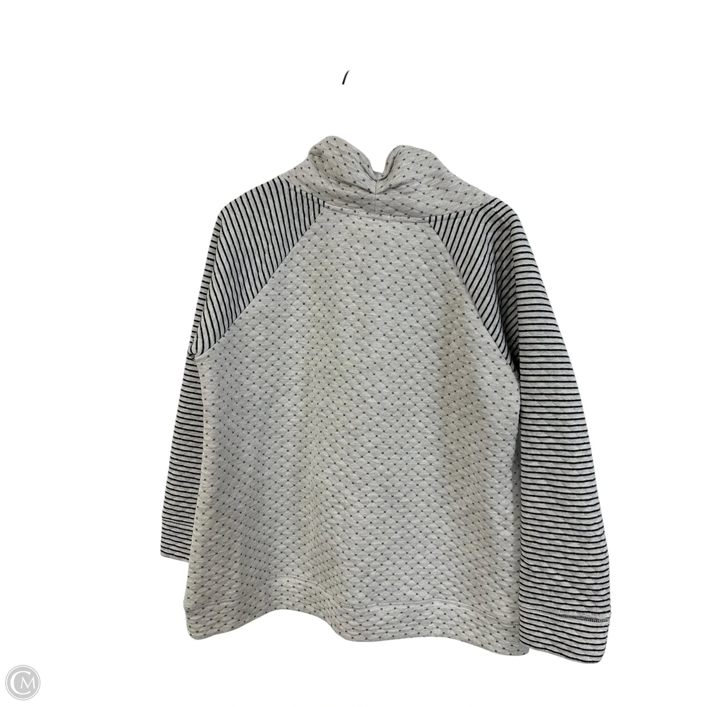 Sweatshirt Collar By Maurices In Green & Grey, Size: Xl