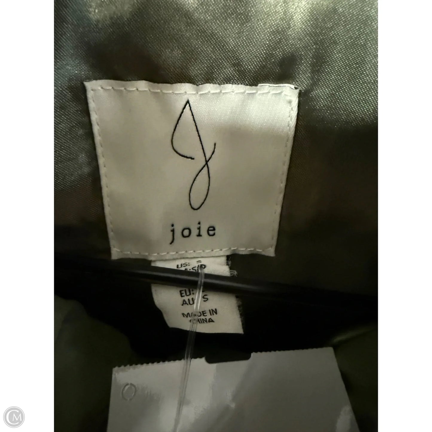 Vest Puffer & Quilted By Joie In Green, Size: S