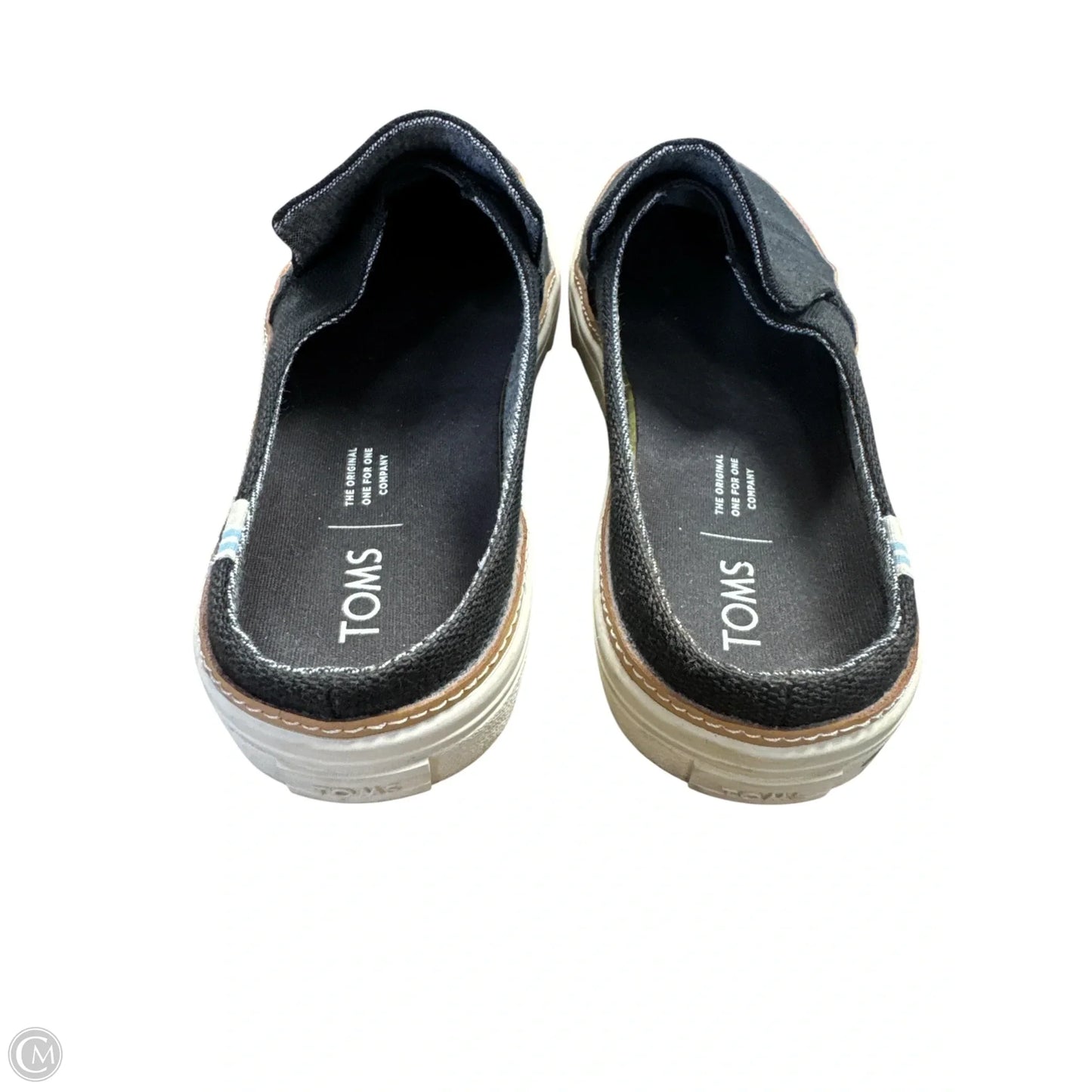 Shoes Flats By Toms In Black, Size: 7