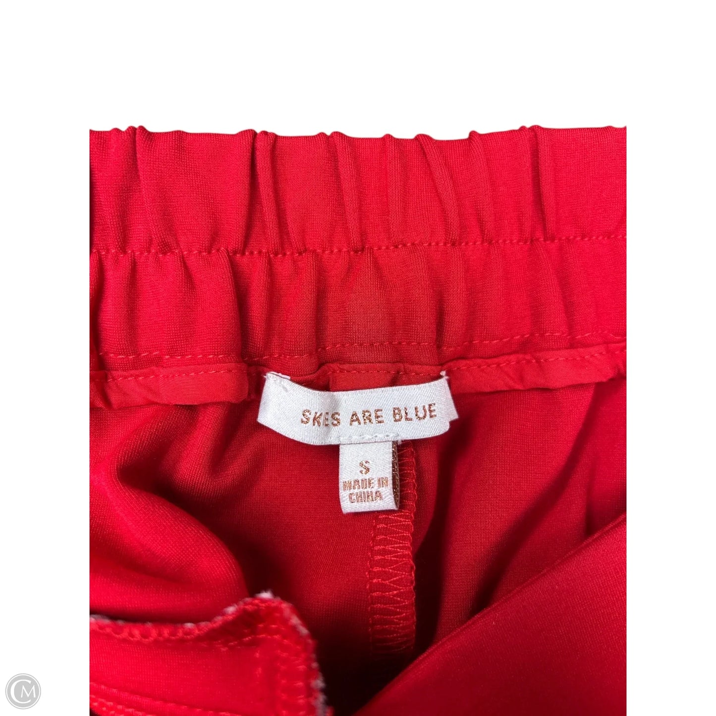Pants Other By Skies Are Blue In Red, Size: S
