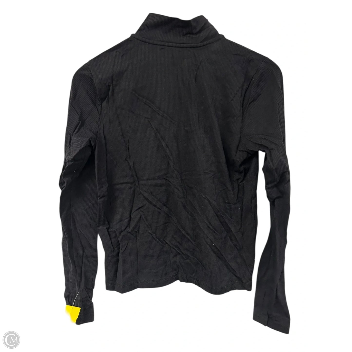Athletic Top Long Sleeve Crewneck By Flx In Black, Size: L
