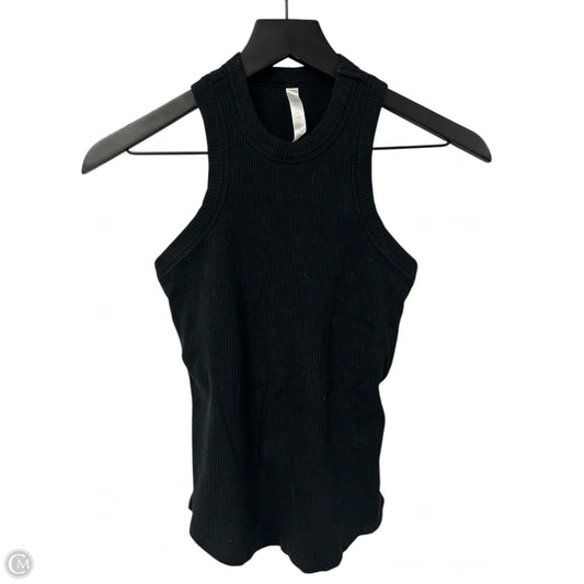 Athletic Tank Top By Fabletics In Black, Size: S