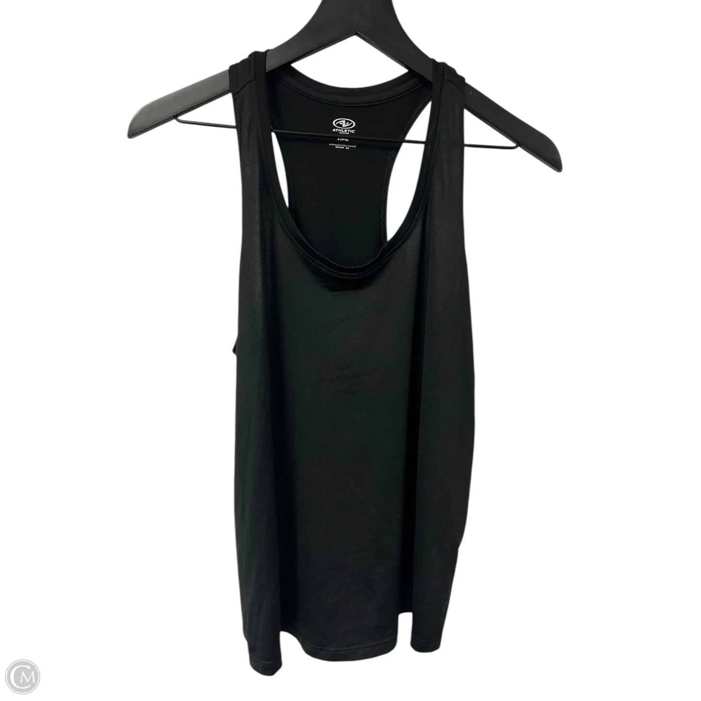Athletic Tank Top By Athletic Works In Black, Size: S
