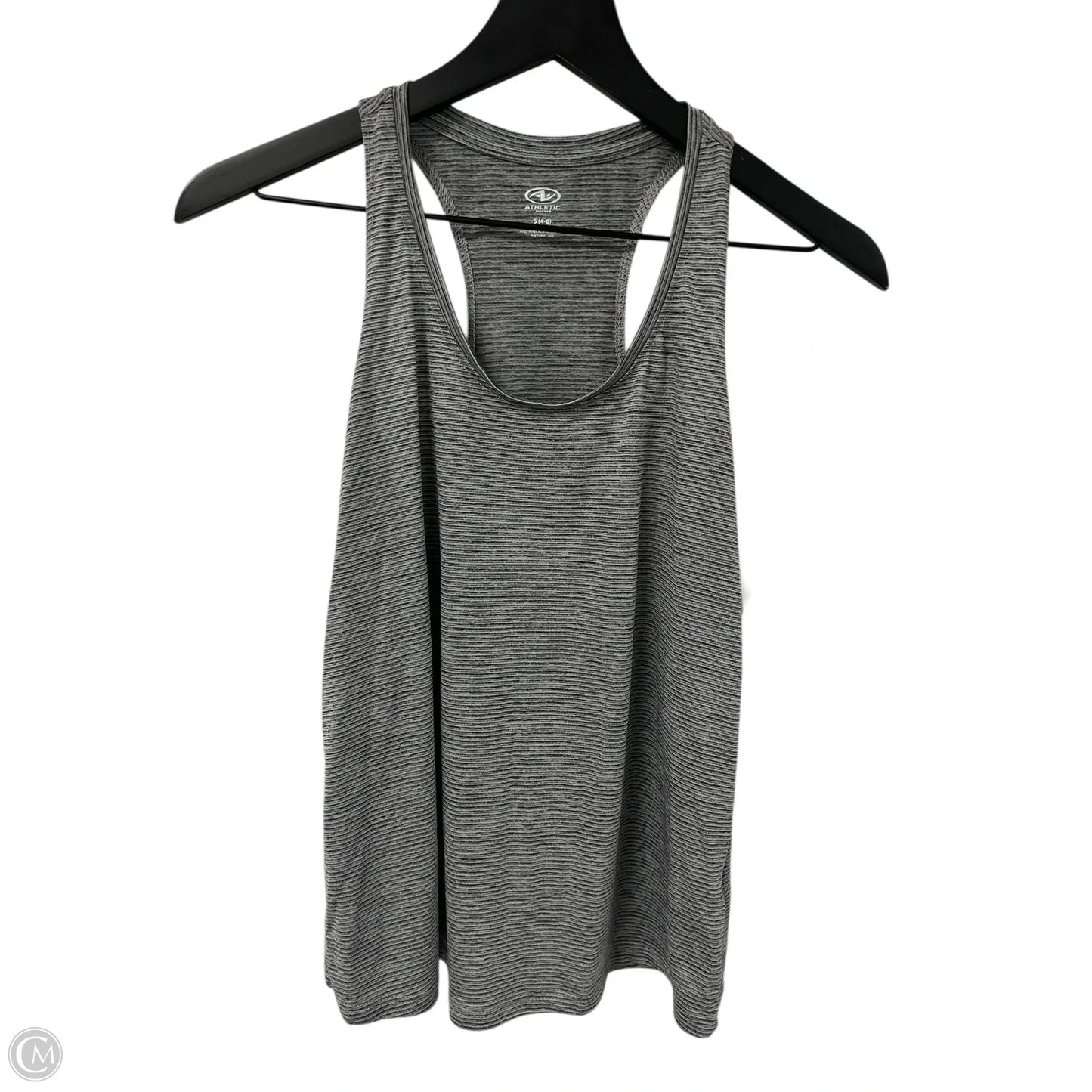 Athletic Tank Top By Athletic Works In Grey, Size: S