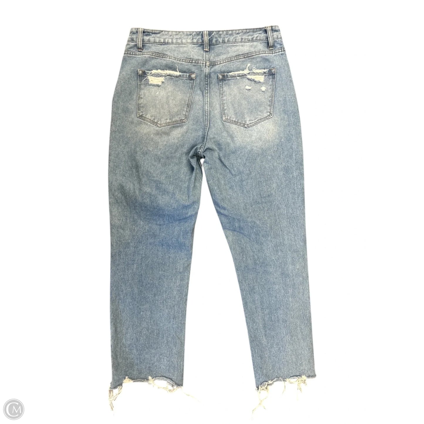 Jeans Straight By Flying Monkey In Blue Denim, Size: 6