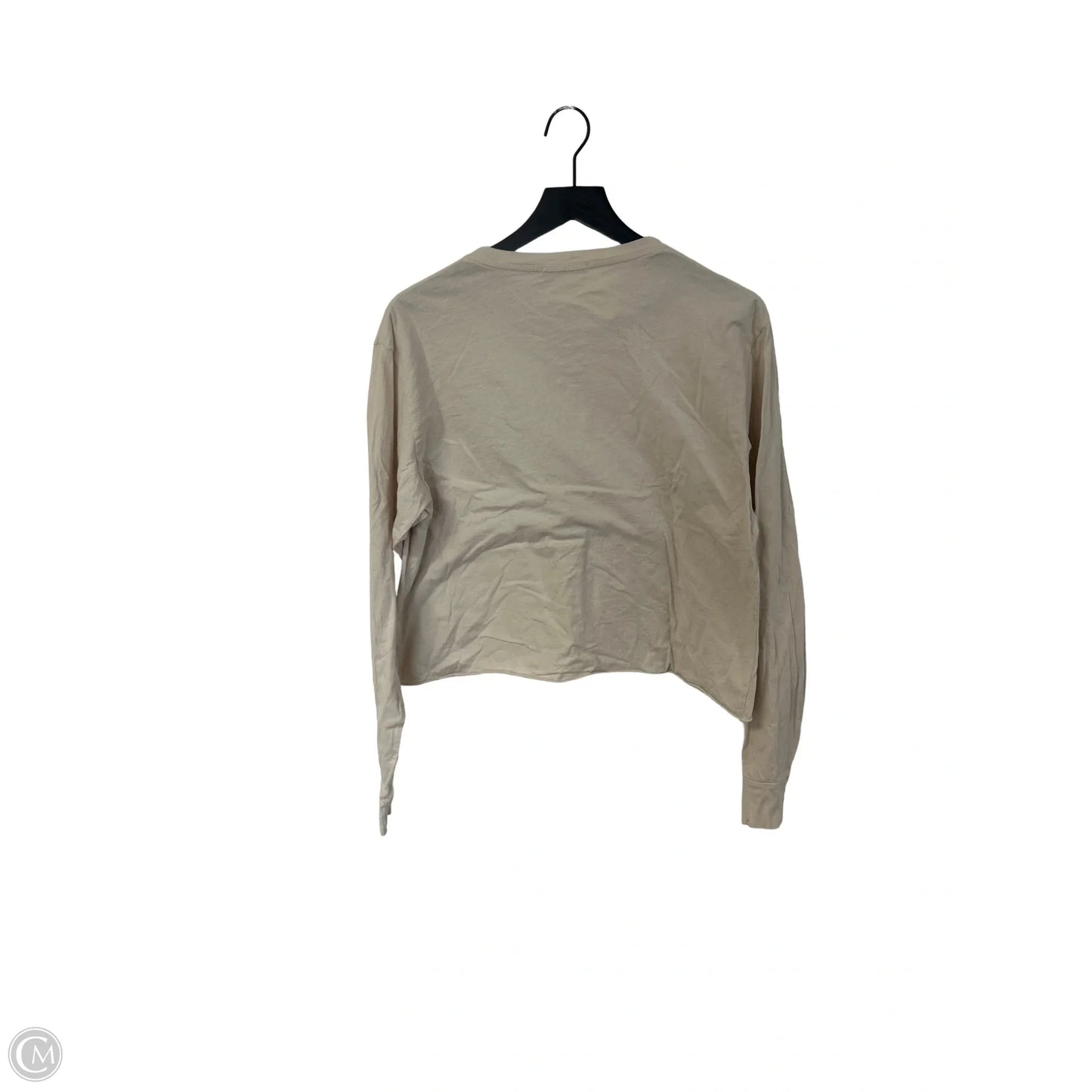 Top Long Sleeve By Zutter In Cream, Size: S