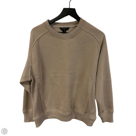 Sweatshirt Crewneck By Rae Mode In Beige, Size: S