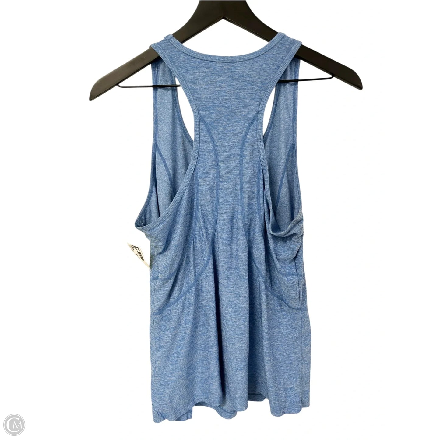 Athletic Tank Top By Reebok In Blue, Size: L