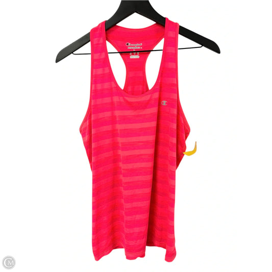 Athletic Tank Top By Champion In Coral, Size: L