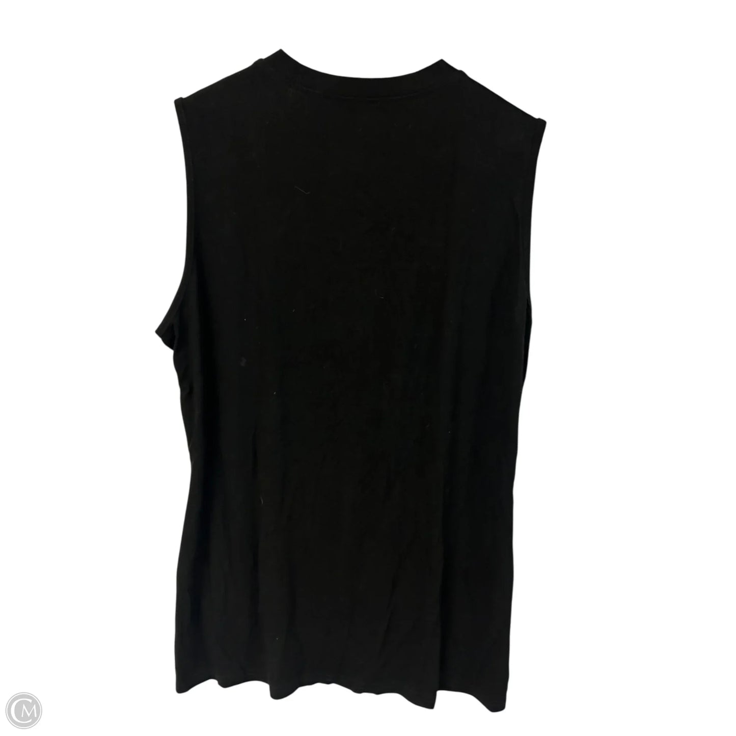 Top Sleeveless By Cmf In Black, Size: Xl