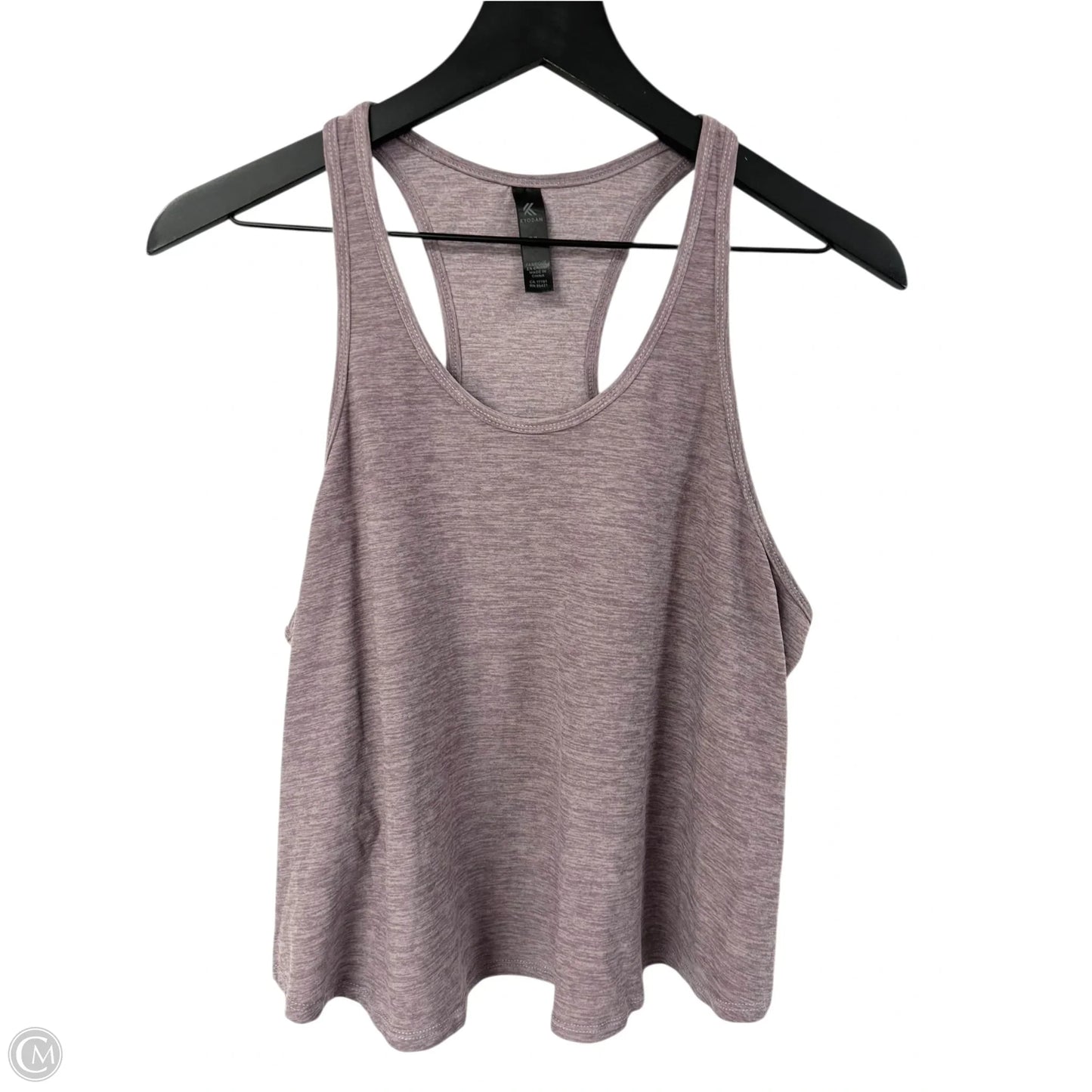 Athletic Tank Top By Kyodan In Purple, Size: L