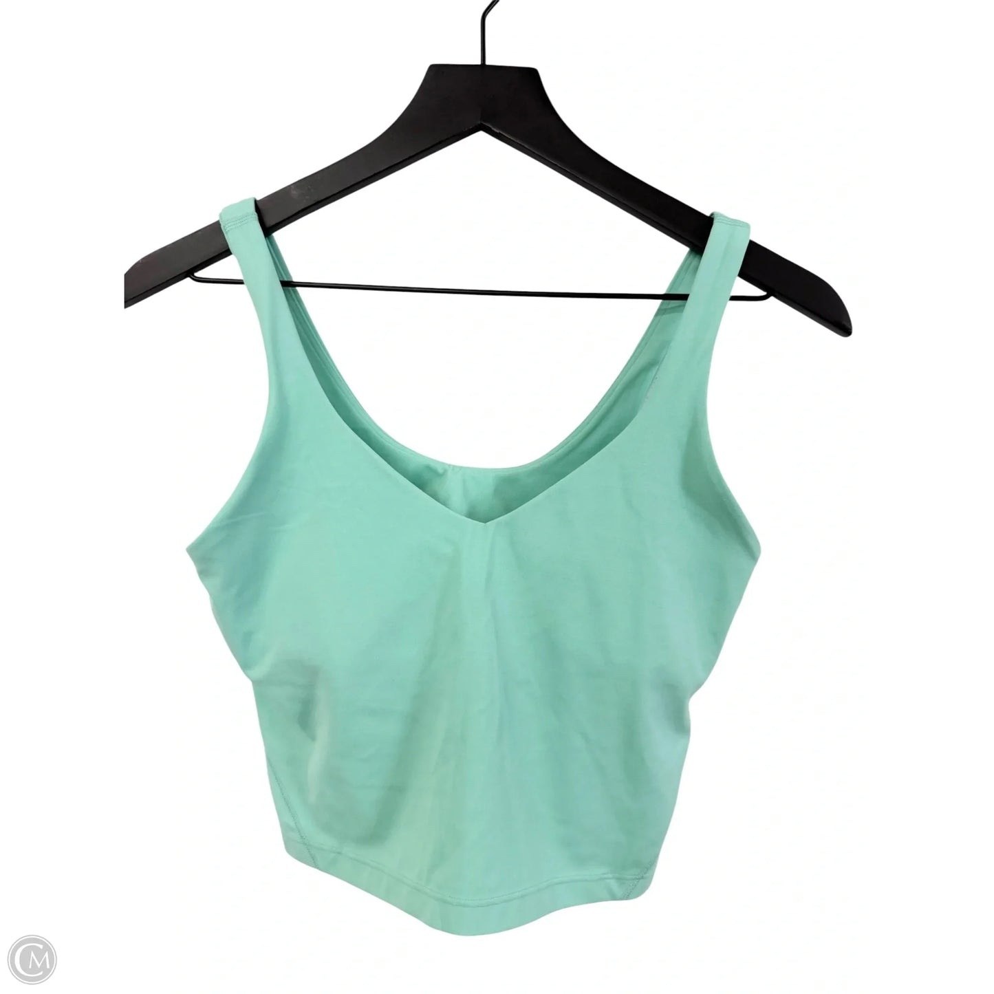 Athletic Tank Top By Lululemon In Aqua, Size: 8