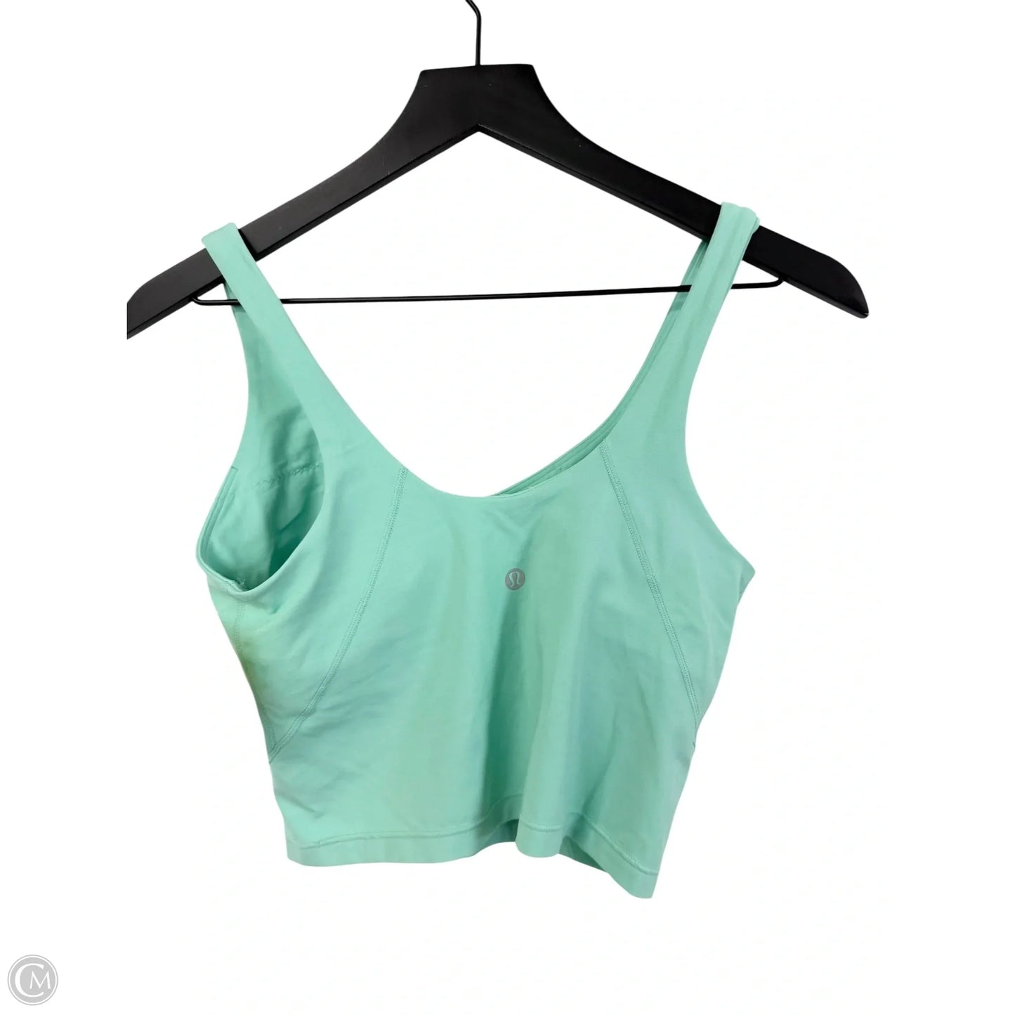 Athletic Tank Top By Lululemon In Aqua, Size: 8