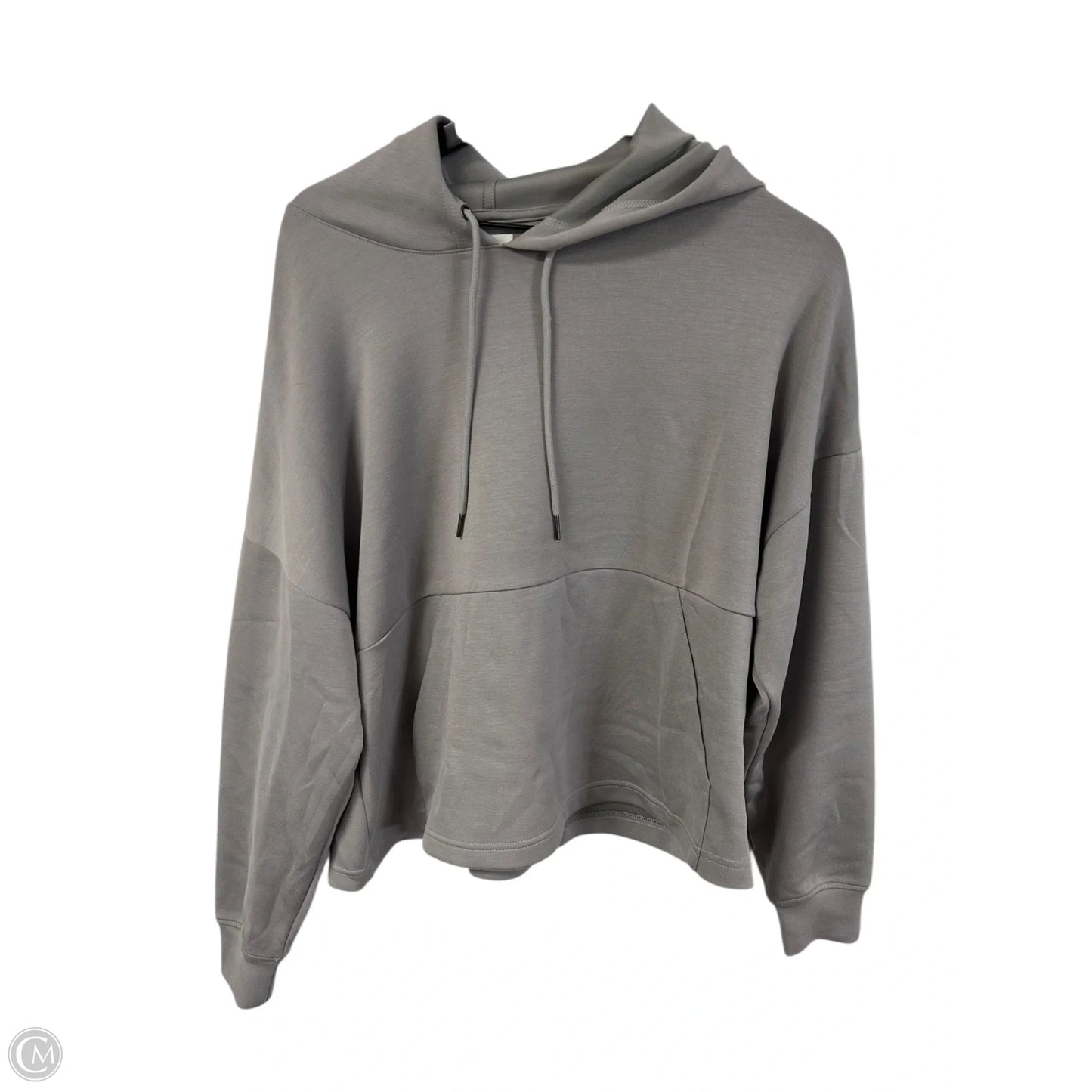 Sweatshirt Hoodie By Maurices In Grey, Size: L