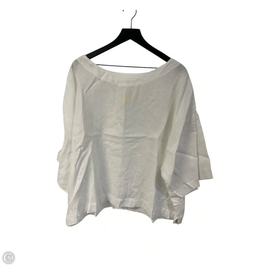 Top Short Sleeve By Pure Jill In White, Size: Xl