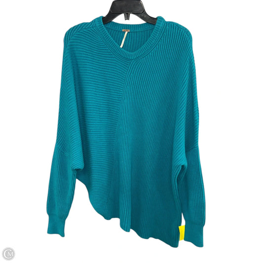Sweater By Free People In Aqua, Size: S