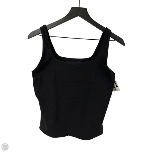 Athletic Tank Top By Flx In Black, Size: L